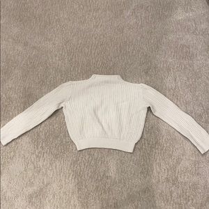 Theory cropped knitted sweater size S.